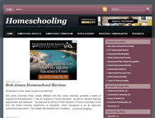 Tablet Screenshot of homeschoolingprogram.org